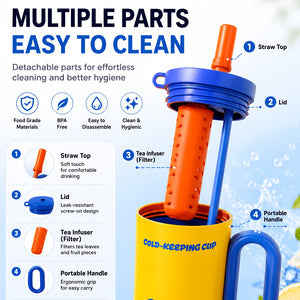 26 oz Insulated Tumbler with Handle – view 5