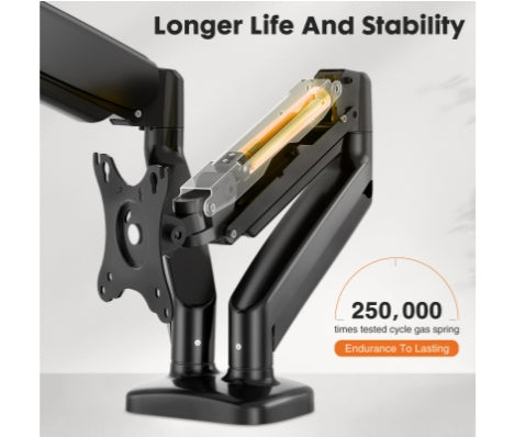 Dual Monitor Arm, Gas Spring – view 4