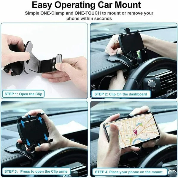 Universal Dashboard Phone Mount – view 2