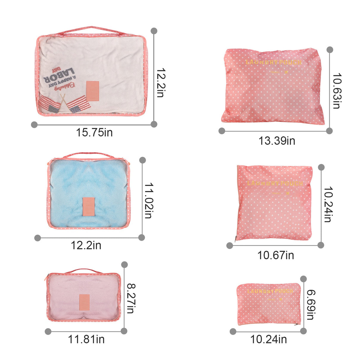 9-Piece Packing Cube Set – view 8