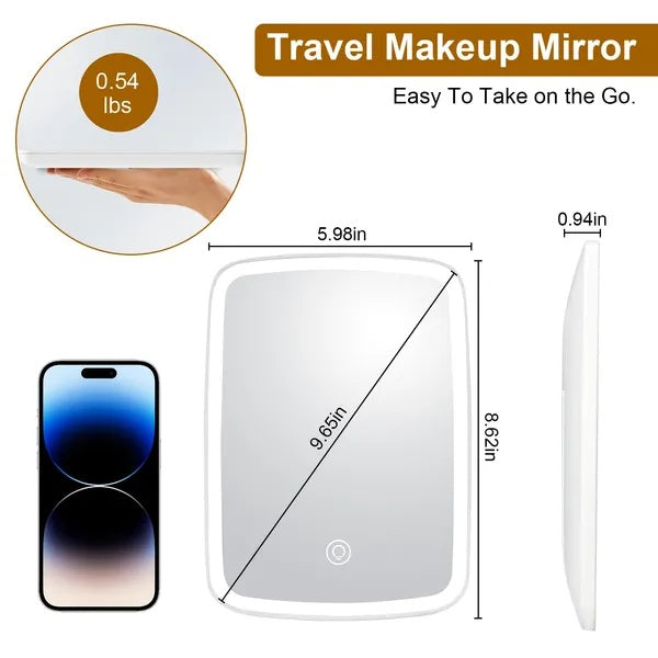 Villa Lighted Vanity Mirror – view 5