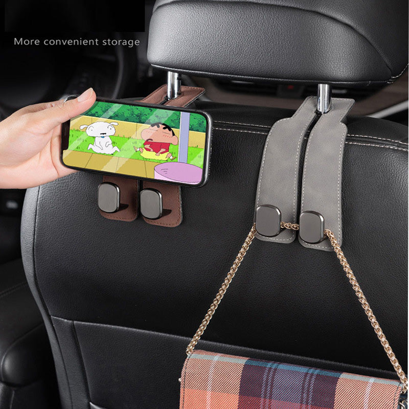 Seat-Back Hooks & Phone Holder – view 4