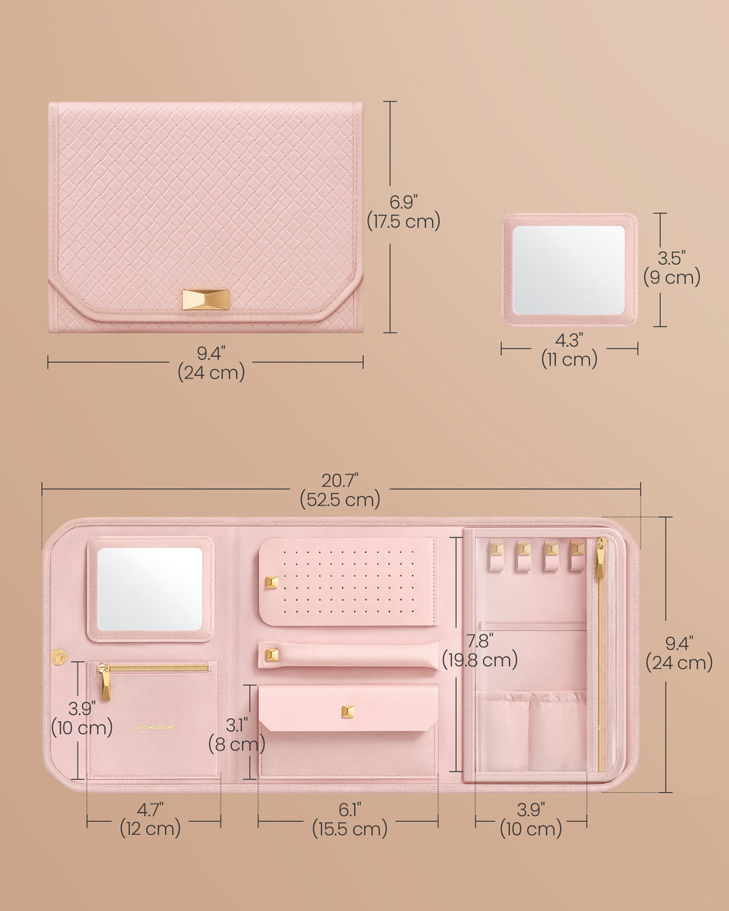 Jet-Set Travel Jewelry Case – view 2