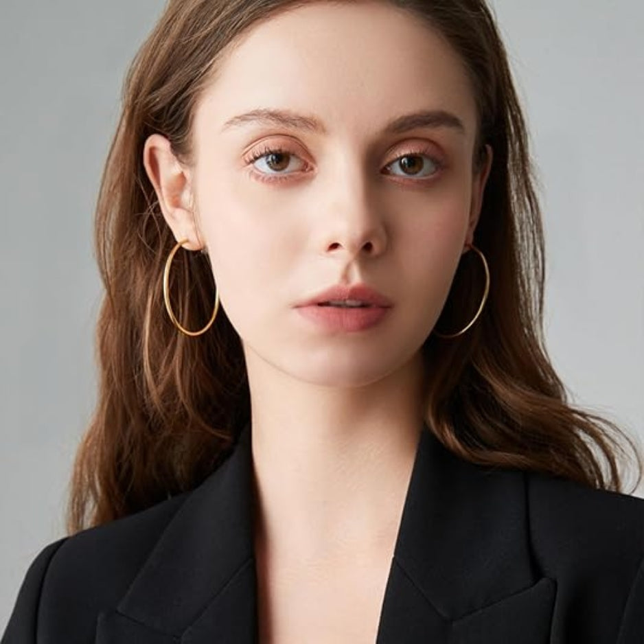 Sun-Kissed Hoop Set, 4 Pairs – view 2