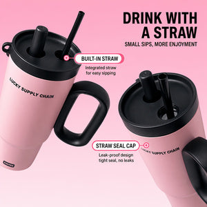 26 oz Insulated Tumbler with Handle – view 7