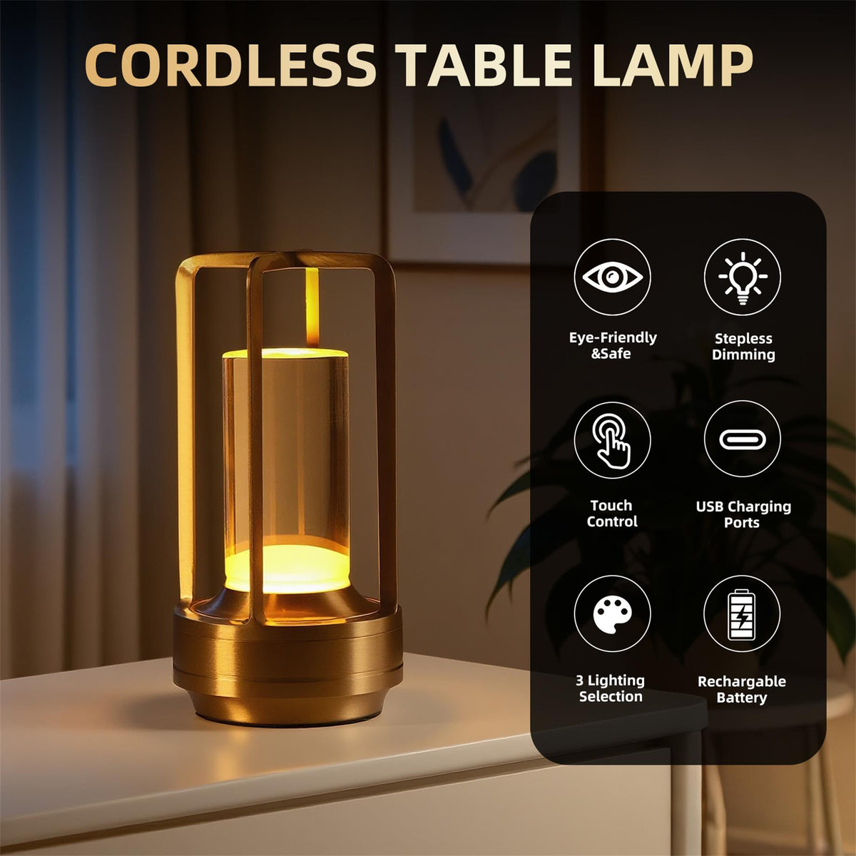 Villa Cordless Table Lamp – view 6